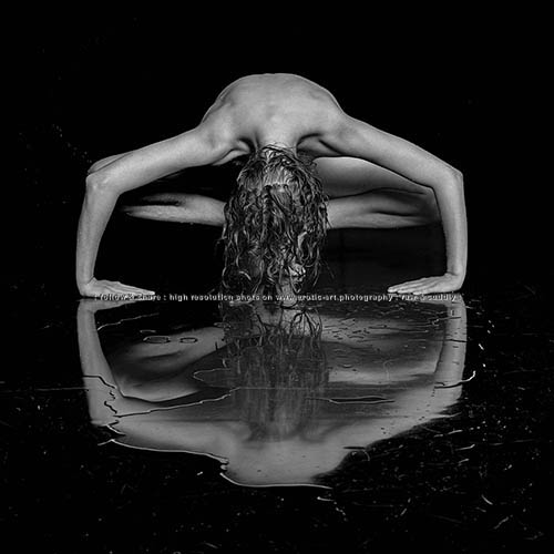 Wet Ballet - Dana Dancer. NoTextBook No. 3. Actor: Dana. Artist: Jay Gee. Production: Erotic Art Photography EAP.