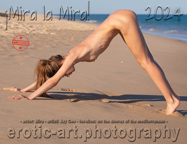 Erotic CALENDAR 2024 - MIRA LA MIRA and more, free-ride, discover the art of Jay Gee, the beauty and the good and the truth